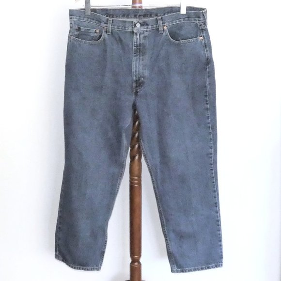 Levi's 550 Relaxed Tapered Denim Jeans 42 x 30 - Picture 1 of 8